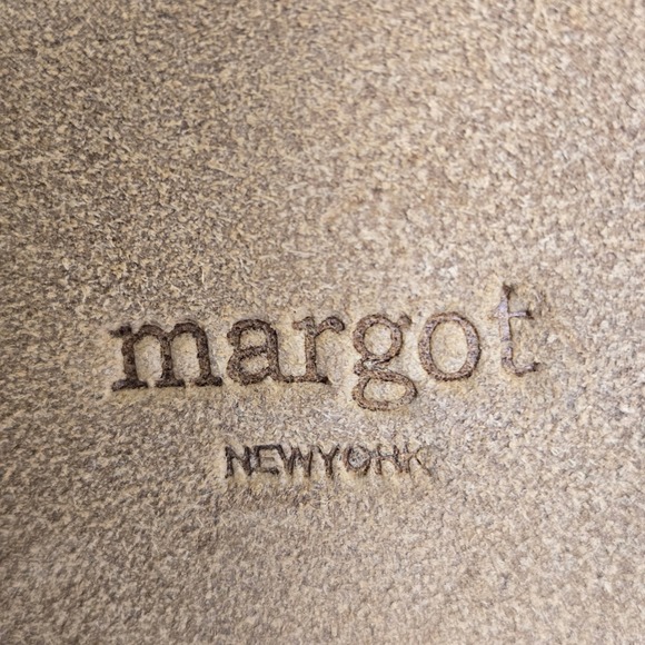 Margot New York Kaye Bucket Suede Leather Tote Bag, Tan, MG3317, NWT $158 MSRP - Picture 10 of 13